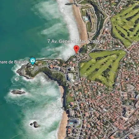 Gulf Stream, T2 Exceptionnel Pleine Vue Mer, Biarritz Centre, Terrasse, Renovation De Charme, Calme Absolu