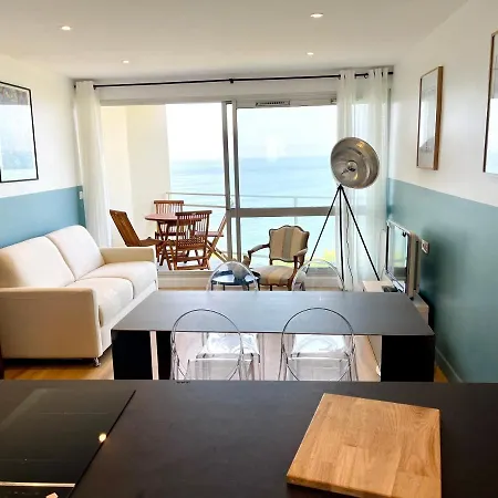 Gulf Stream, T2 Exceptionnel Pleine Vue Mer, Biarritz Centre, Terrasse, Renovation De Charme, Calme Absolu * Biarritz