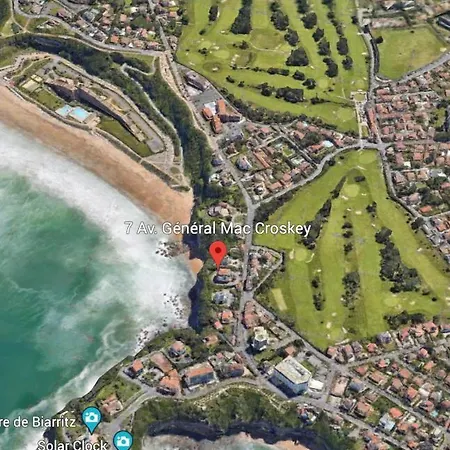 Gulf Stream, T2 Exceptionnel Pleine Vue Mer, Biarritz Centre, Terrasse, Renovation De Charme, Calme Absolu Apartmán